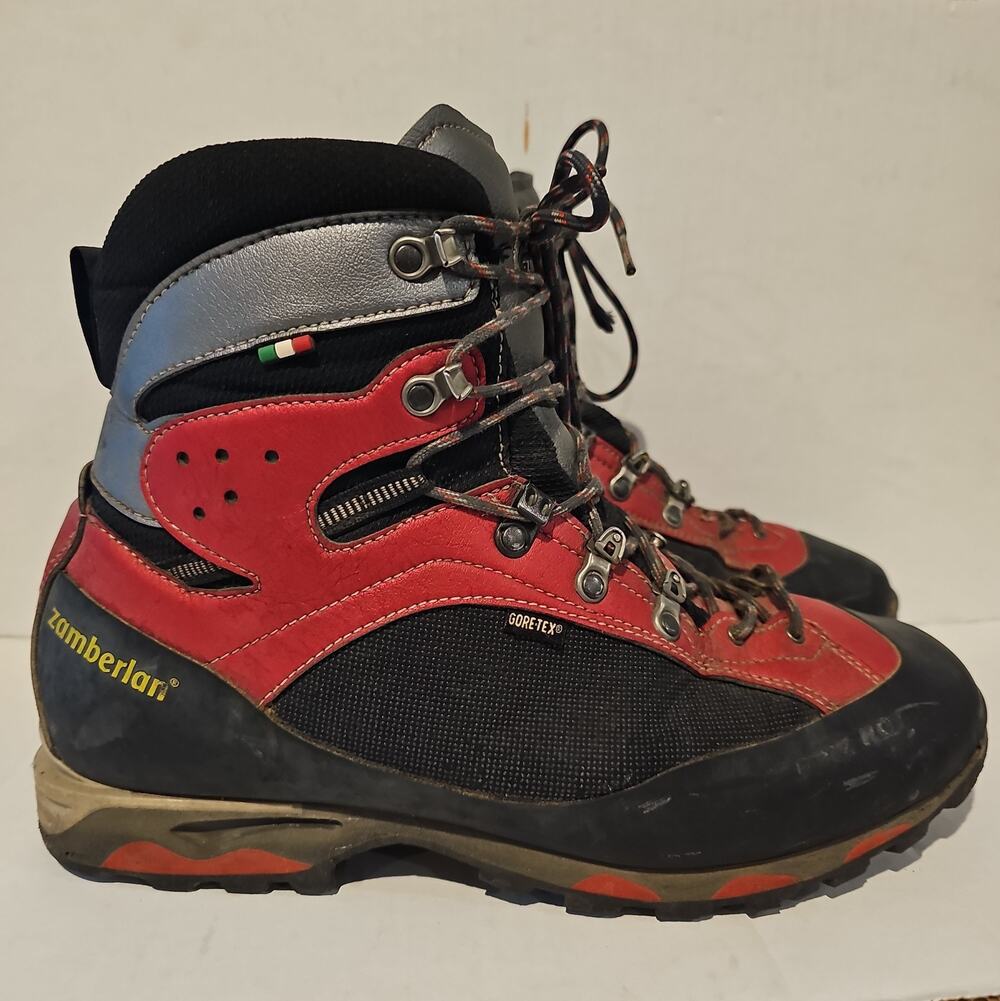 Zamberlan Men's Trekking Boots Gore-Tex Red US 11.5 mountianeering